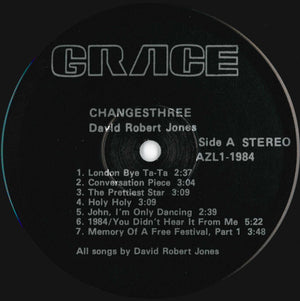 David Robert Jones - ChangesThree - 1983