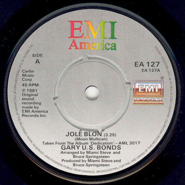 Gary U.S. Bonds - Jolé Blon