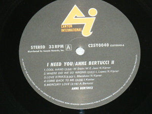 Anne Bertucci - I Need You Anne Bertucci II