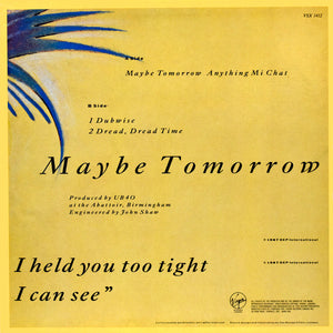UB40 - Maybe Tomorrow
