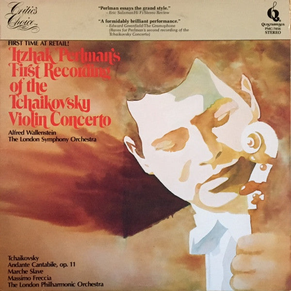 Itzhak Perlman, Pyotr Ilyich Tchaikovsky - First Recording Of The Tchaikovsky Violin Concerto - 1978