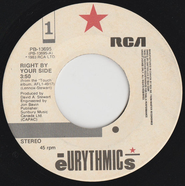 Eurythmics - Right By Your Side
