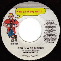 Anthony B - Red In A De Gideon - 1999