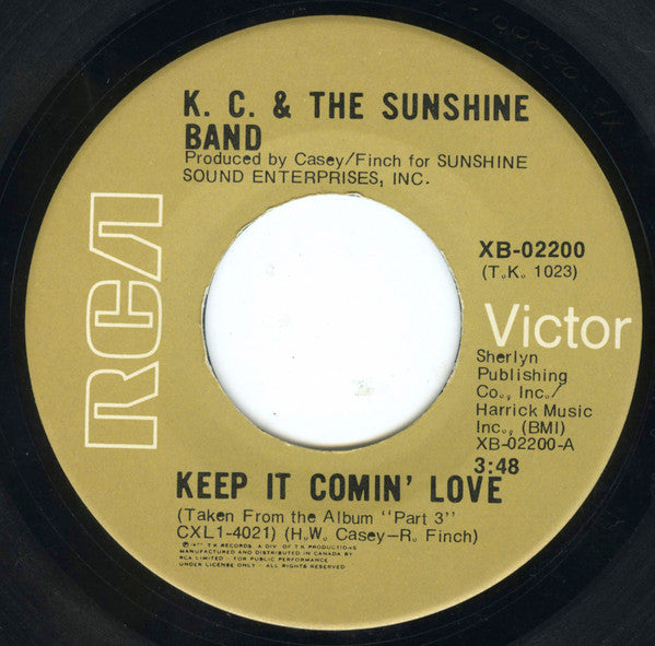 KC & The Sunshine Band - Keep It Comin' Love - 1977