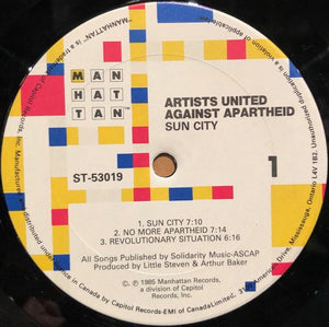 Artists United Against Apartheid - Sun City - 1985