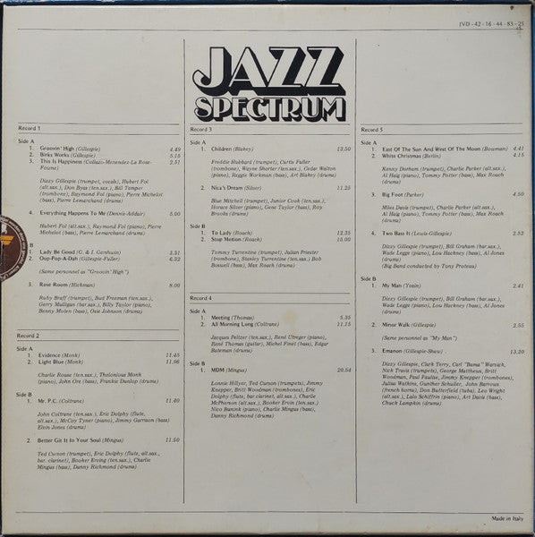 Various - Jazz Spectrum
