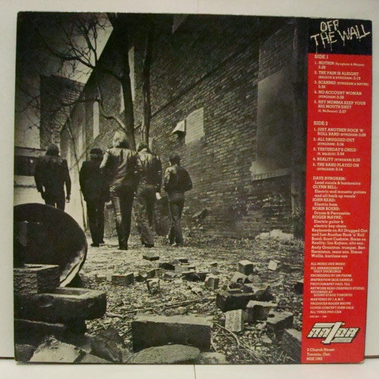 Ugly Ducklings, The - Off The Wall - 1980