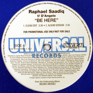 Raphael Saadiq - Be Here