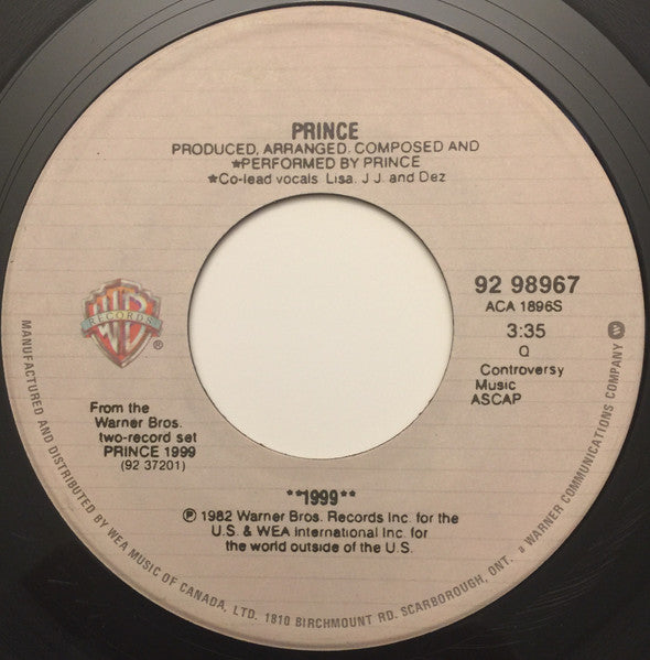 Prince - 1999 - 1982