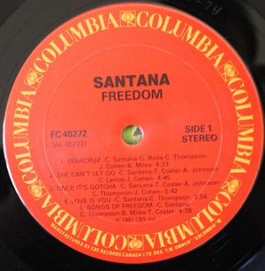 Santana - Freedom - 1987