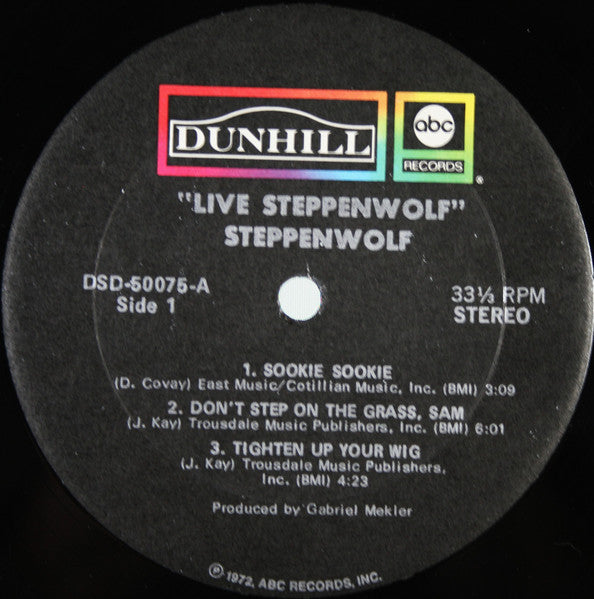 Steppenwolf - Live Vinyl Record