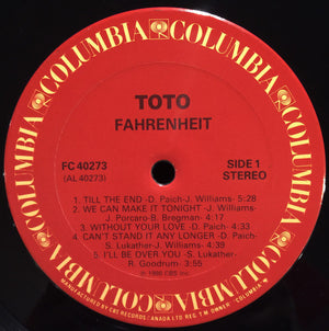 Toto - Fahrenheit
