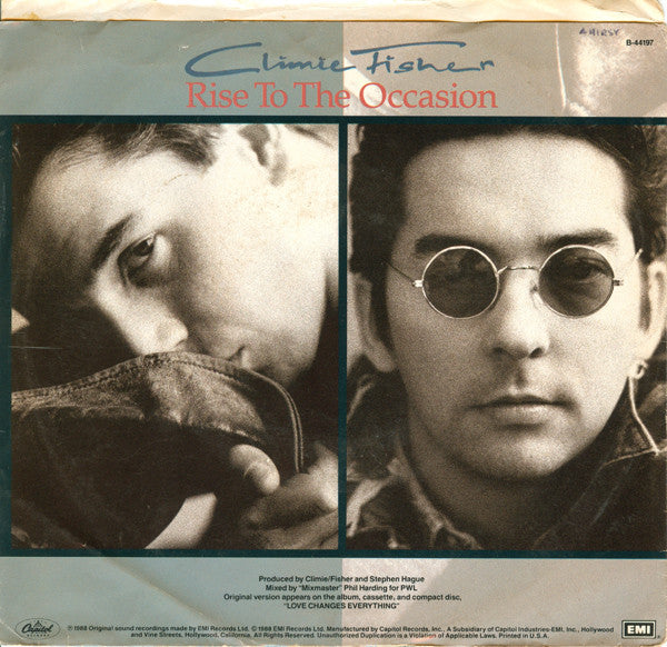 Climie Fisher - Rise To The Occasion
