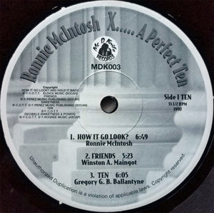 Ronnie McIntosh - X.......... A Perfect Ten - 1997