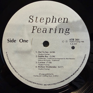 Stephen Fearing - Out To Sea - 1989