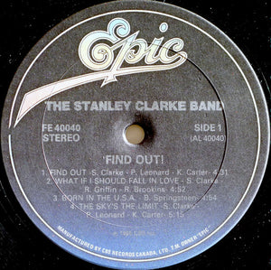 The Stanley Clarke Band - Find Out!