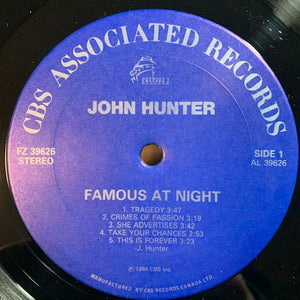 John Hunter (3) - Famous At Night