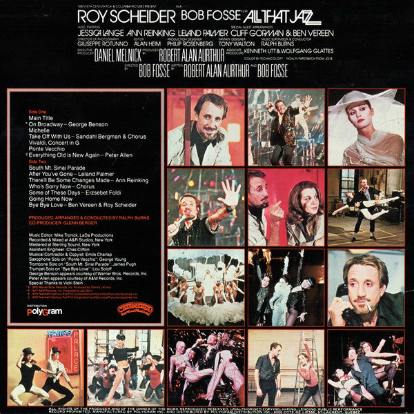 Various - All That Jazz - Music From The Original Motion Picture Soundtrack - 1979