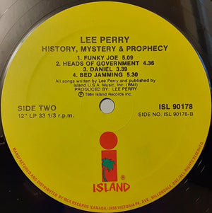 Lee Perry - History Mystery Prophesy