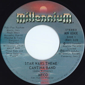 Meco - Star Wars Theme / Cantina Band Vinyl Record