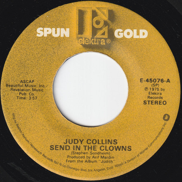Judy Collins - Send In The Clowns