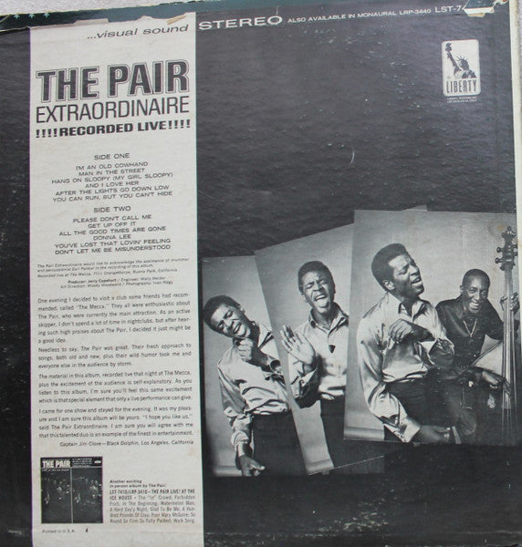 Pair Extraordinaire, The - Recorded Live! -
