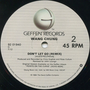 Wang Chung - Dance Hall Days - 1984