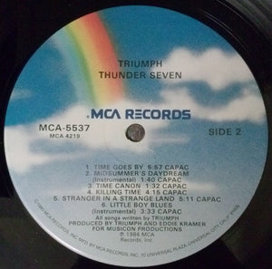 Triumph - Thunder Seven - 1984
