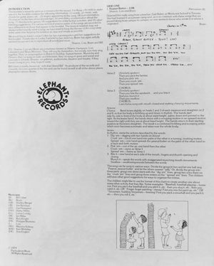 Sharon, Lois & Bram - Smorgasbord - 1979