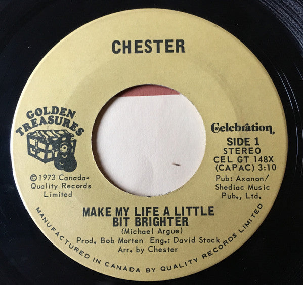 Chester - Make My Life A Little Bit Brighter - 1973