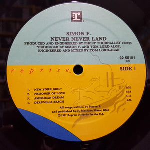 Simon Fellowes - Never Never Land