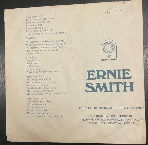 Ernie Smith - All For Jesus