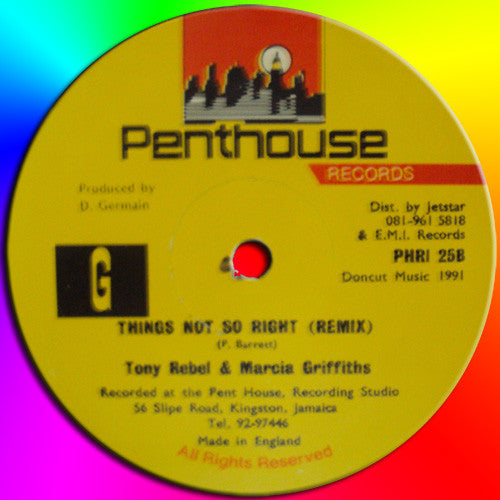 Tony Rebel - Things Not So Right