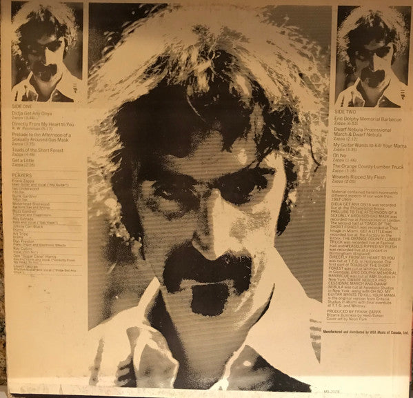 Mothers, The - Weasels Ripped My Flesh - 1972