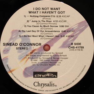 Sinéad O'Connor - I Do Not Want What I Haven't Got - 1990
