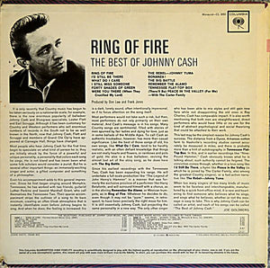 Johnny Cash - Ring Of Fire - The Best Of Johnny Cash - 1963