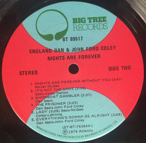 England Dan & John Ford Coley - Nights Are Forever - 1976