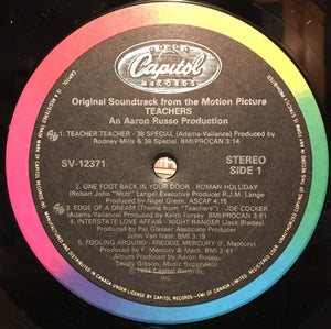 Various - Original Soundtrack From The Motion Picture "Teachers" - 1984