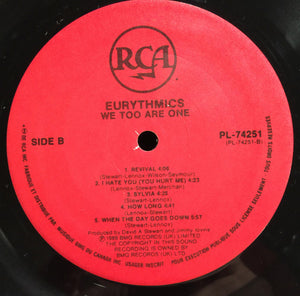 Eurythmics - We Too Are One - 1989