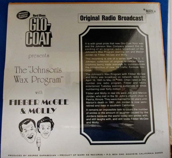 Fibber McGee & Molly - The Johnson Wax Program With Fibber McGee & Molly Vol. 2 Doghouse 1939
