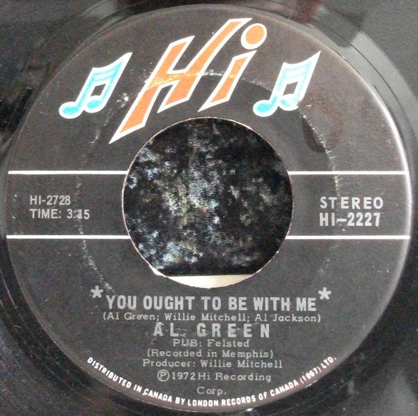 Al Green - You Ought To Be With Me