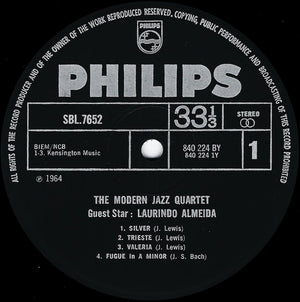 The Modern Jazz Quartet - The Modern Jazz Quartet Guest Star: Laurindo Almeida