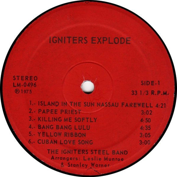 Igniters Steel Band - Igniters Explode