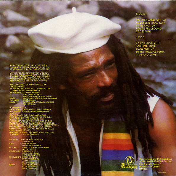 Carl Dawkins - Motherland Africa