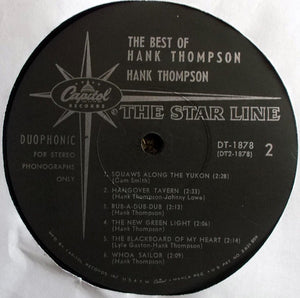 Hank Thompson And His Brazos Valley Boys - The Best Of Hank Thompson And The Brazos Valley Boys - 1963