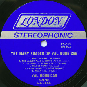 Val Doonican - The Many Shades Of Val Doonican