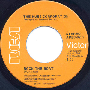 Hues Corporation, The - Rock The Boat - 1974