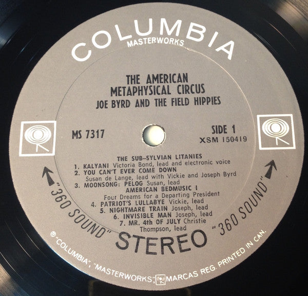 Joe Byrd And The Field Hippies - The American Metaphysical Circus