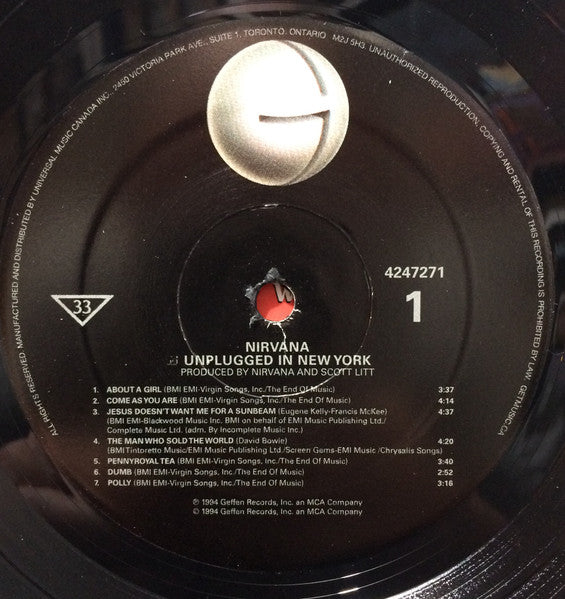 Nirvana - MTV Unplugged In New York - 2009