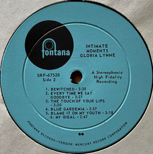 Gloria Lynne - Intimate Moments